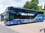 Setra 531 DT von Elbus-Reise naus Deutschland im Stadthafen Sassnitz.