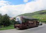 VOLVO 9700 von GSCHWINDL Reisen aus sterreich im September in der Wachau/Niedersterreich gesehen.