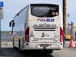 Volvo 9700 von Pol-Bus aus Polen in Stralsund.