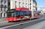 Volvo 8500 Stadtbus Wagen 5393 mit Biogasantrieb am 20.09.2016 in Stockholm.