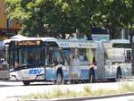 Solaris Urbino 18 der Reutlinger Stadtverkehrsgesellschaft in Reutlingen am 20.06.2018