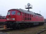 232 141-2 abgestellt im BW Rostock-Seehafen.(17.02.06)fotografiert von I.Pavel