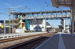   Der Bahnhof Marburg an der Lahn am 13.08.2014