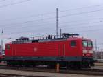 114 034-3 abgestellt im BW Rostock Hbf.(16.03.2011)