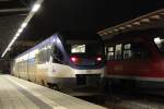 OLA79768 von Gstrow nach Rostock Hbf kurz nach der Ankunft im Rostocker Hbf.28.12.2011