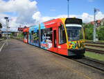 Auf dem HSB Streckennetz fuhr,am 14.Mai 2026,ab Nordhausen Nord der Tw203.