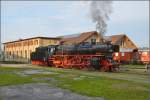 Nach getaner Arbeit, 01 202 beim Abdampfen in Romanshorn.