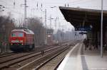 232 498-6 als Lz in Berlin-Karow in Richtung Bernau unterwegs.