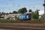 VPS Vossloh G6 F�hrt am 03.06.2011 durch den Bahnhof Buchholz i.d Nord Heide.