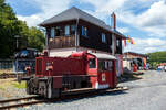 Die ex DB 323 842-5, ex DB Köf 6772, der Westerwälder Eisenbahnfreunde 44 508 e.