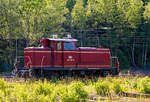 Die 260 588-9 alias 360 588-8 (98 80 3360 588-8 D-BBFW) vom Bergische Bahnen Frderverein Wupperschiene e.