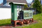   Eine O&K  LD 2 Feldbahnlok am 14.05.2015 in Niederfischbach (nähe Bürgerpark).