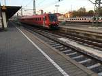 611 011 fährt am 21.04.17 aus dem Ulmer Hbf aus als Rb nach Ehingen (Donau).