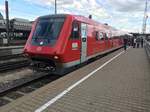 Der TOP - Lackierte 611 045 hatte am 24.07.17 die Aufgabe als Ire zwischen Ulm & Aalen zu pendeln.