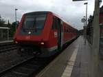 611 039 am 28.07.17 als Ire von Ulm Hbf nach Aalen hier in Langenau (Württ)