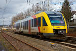   Der VT 266 (95 80 0648 166-6 D-HEB / 95 80 0648 656-6 D-HEB) ein Alstom Coradia LINT 41 der HLB (Hessische Landesbahn), ex Vectus VT 266, fährt am 13.03.2020 als RB 93 Rothaarbahn (Bad