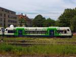 VT 019 (650 046-5) ein Stadler Regio-Shuttle RS1 der Freiburg-S-Bahn GmbH (BSB), eine Tochtergesellschaft (je 50%) der Freiburger Verkehrs AG (VAG) und der Sdwestdeutschen Verkehrs-Aktiengesellschaft