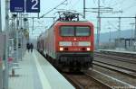 114 002-9 mit der RB20 (RB 28737) nach Potsdam Hbf in Golm.