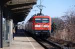 112 165-5 mit dem RE20 (RE 17706) nach Uelzen in Magdeburg-Neustadt.