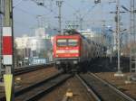 An der westlichen Einfahrt fuhr,am 29.Oktober 2011,112 106 in Berlin Ostbahnhof ein.