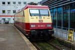 Die DB 101 001-6 „RHEINGOLD“ (91 80 6101 001-6 D-DB) vom DB Museum Koblenz (BSW—Freizeitgruppe) ist am 30 Dezember 2024 beim Hauptbahnhof Köln auf dem Stumpfgleis neben dem Gleis 1 Abschnitt F und DB Casino Köln Hbf abgestellt.

Die Lok wurde 1996 von ADtranz (ABB Daimler-Benz Transportation GmbH) in Kassel unter der Fabriknummer 33111 gebaut.
