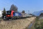 2025-02-06.SBB CFF FFS Sion  Locomotive électrique Siemens Vectron   Br 193 062  