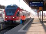 Wer entdeckt den Fehler als am 29.Januar 2011 429 026 in Rostock Hbf einfuhr,der bekommt ein Keks !