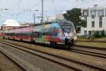 am 31.07.2015+01.08.2015 fahren die S1 Zge Rostock Hbf  Warnemnde mit 2x442er 