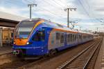   Der vierteilige Stadler FLIRT 428 502 / 828 002 / 828 202 / 428 002 (94 80 0428 630-8 D-CAN / 94 80 0828 230-3 D-CAN / 94 80 0828 330-1 D-CAN / 94 80 0428 130-9 D-CAN) der cantus