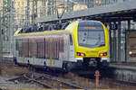 Go-Ahead ET3-07 verlsst am 3 Januar 2020 Stuttgart Hbf.