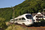 605 017 war am 21.06.2019 als LPFT-T 92005 von Halle-Ammendorf nach Koblenz Lützel unterwegs und fuhr dabei auch durch das motivreiche Lahntal.