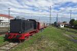 V 36 224 steht am Himmelfahrt 26 Mai 2022 ins BEM in Nördlingen.