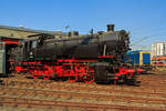 Die DB 82 008 (ex DB 082 008-4) am 23.04.2011 im Südwestfälische Eisenbahnmuseum in Siegen.