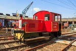 Die Kö 0188 (ex DB 311 188) steht am 23.04.2011 im Südwestfälische Eisenbahnmuseum in Siegen.