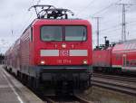 112 171-4 stand am 21.03.2008 mit einer Regionalbahn nach Salzwedel abfahrbereit am Gleis 1b im Bahnhof Stendal.