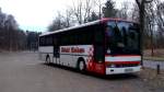 Dieser Setra S315 UL gehrt dem Privatunternehmen Mrkl aus Kindsbach/Pfalz und war auf einem Park-and-Ride-Parkplatz fr Bundesligaspiele am 11.3.12 in Kaiserslautern abgestellt.