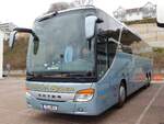 Setra 416 GT-HD von Michel-Reisen aus Deutschland im Stadthafen Sassnitz.