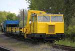 SKL MUV 69 der Rgenschen Bderbahn stand in Putbus abgestellt.31.05.2015