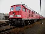 232 492-9 ex.Bh Rostock Seehafen am 24.Januar 2009 in Mukran West.Zur Verschrottung am 23.Mrz 2010 abgefahren.