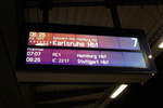 Am Morgen des 11.01.2020 ging es mit ICE 1577 ab Rostock Hbf bis Hannover 