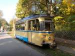 Wenn man mit der Berliner S-Bahn Richtung Erkner fährt kommt man an der Station Rahnsdorf vorbei.Wenige Meter vom Bahnhof entfernt beginnt hier die Woltersdorfer Strassenbahn.Am 05.Oktober 2014