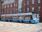 Die spanische Schlange machte am 20.06.2014 Fahrschule im Rostocker Stadtgebiet