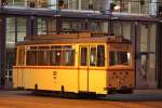 LOWA-Wagen 46 stand am 16.09.2014 auf dem Gelnde der Rostocker Straenbahn AG.