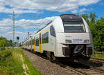 Zwei gekuppelte Siemens Desiro ML II (460 502-8 und 460 508-5) der trans regio (MittelrheinBahn) haben am 30.05.2020 den Bf.