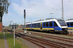 648 174-0 wird gleich Richtung Bremerhaven starten.