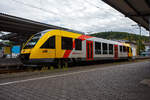 Der VT 206 ABp (95 80 0640 106-0 D-HEB), ein Alstom Coradia LINT 27 der HLB, ex vectus VT 206, steht am 24 August 2025, als RB 96  Hellertalbahn“ (Betzdorf – Herdorf – Neunkirchen/Siegerland), auf Gleis 102 im Bahnhof Betzdorf/Sieg zur Abfahrt bereit.

Der Alstom Coradia LINT 27 wurde 2004 von Alstom (vormals Linke-Hofmann-Busch GmbH (LHB) in Salzgitter-Watenstedt unter der Fabriknummer 1187-006 gebaut und an die vectus Verkehrsgesellschaft mbH, mit dem Fahrplanwechsel am 14.12.2014 wurden alle Fahrzeuge der vectus nun Eigentum der HLB.

