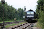 185 572-5 abgestellt im Tostedter Bahnhof.