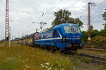 Die an die RTB Cargo (RATH Gruppe/Rurtalbahn) vermietete, SIEMENS Smartron 192 015-6 (91 80 6192 015-6 D-NRAIL) der northrail GmbH (Hamburg) (finanziert durch die Paribus Rail Portfolio III GmbH & Co.