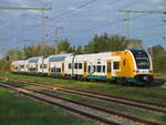 ODEG 462 125,am 26.April 2025,stand in Bergen/Rügen.
