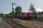 Westerwaldbahn (WEBA) Lok 7 (DH 1004) am 11.07.2011 im Bahnhof Altenkirchen/Ww.